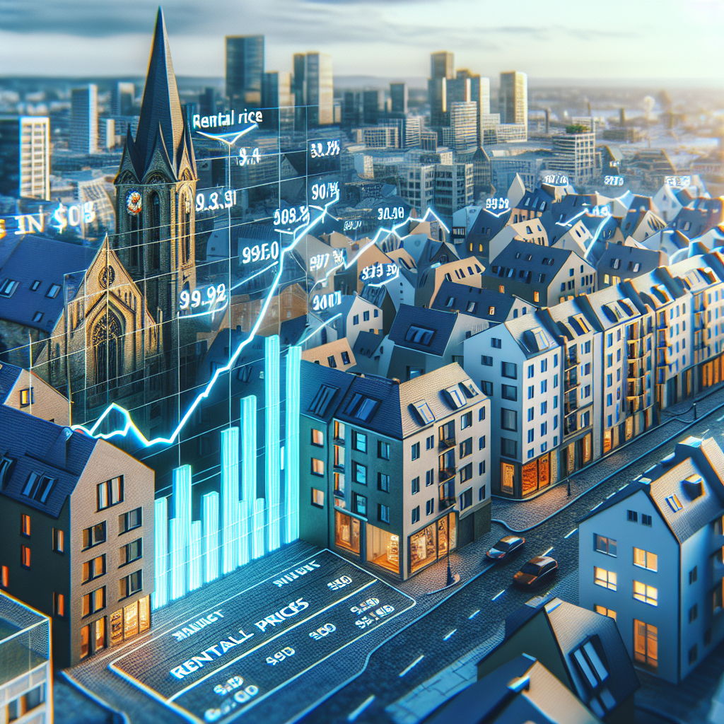 Mietspiegel-Entwicklung Düsseldorf Wittlaer im Jahresvergleich